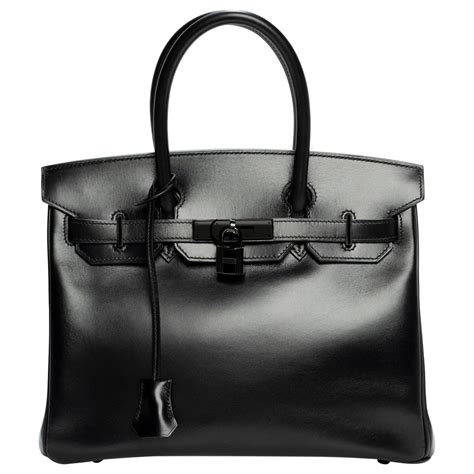 hermes birkin 30 box leather|hermes birkin bag inside.